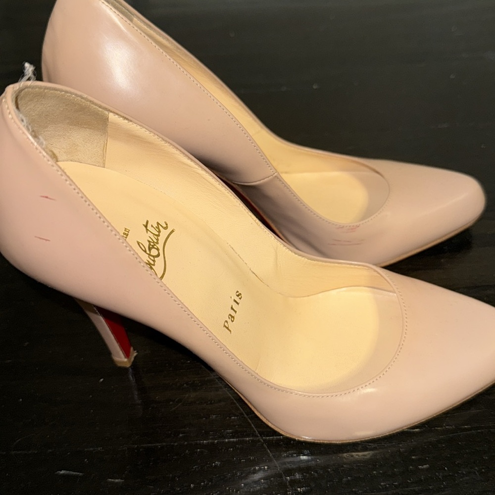 Christian Louboutin Blush Pink Heels